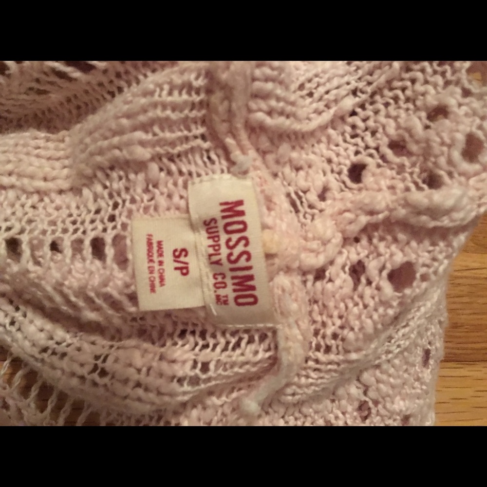 Hooded knitted cardigan